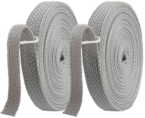 2 Nastro per Tapparelle, 6M Cintino per Tapparelle Avvolgibili, 14MM Cinghia per Finestre e Porte, Resistenza ai Raggi UV, Levata Resistenza Allo Strappo, Cinghia Tapparella per Veneziane