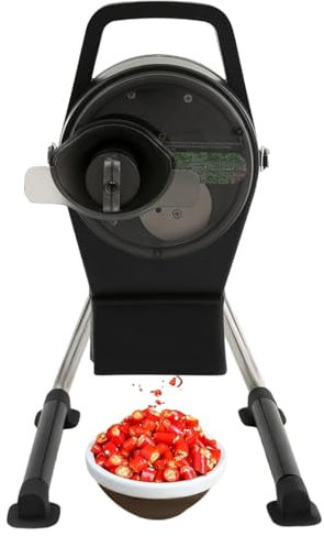 Tagliaverdure Elettrico 3 In 1, 6000 Giri/Min Affettatrice Per Limone E Frutta, Spessore 1-5 Mm, Macchina Affettatrice Regolabile, 50 Kg/30 Min Tagliapatate, 110,23 Libbre/30 Min,220V
