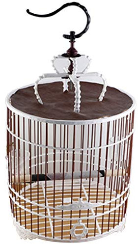 HWDNQGH Vogelkäfig, dekorative Vogelkäfige, Vogelreisekäfig, Kanarienkäfige mit Trennwänden, Drosselvogelkäfig aus Kunststoffstahl, Papageienkäfig für den Außenbereich, Taubenperlvogel-Kanarienkäfig
