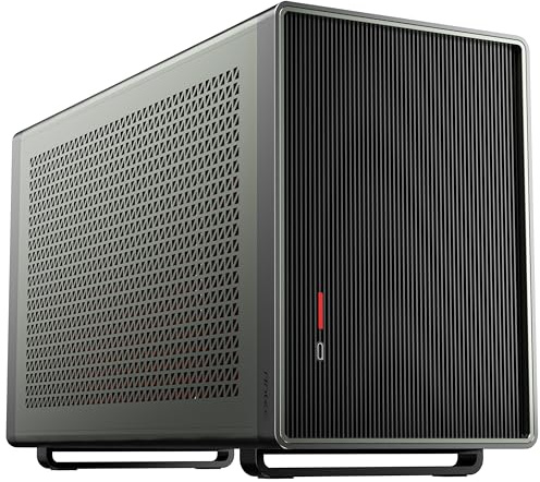Antec Performance 1 M Aventurine, Fans Not Included, High Airflow Solid Panels, RTX40 Compatible, 2 x 140mm Fans Support, PCIe 4.0 Riser Cable, CNC & Aluminum Crafted, Type-C, Mini ITX Gaming Case