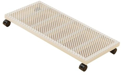 Qianly Supporto per Piante con Ruote per vasi mobili, 60x30x6 Cm