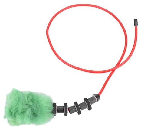 Pera de Paintball de lana de alta calidad a través de la cuerda para una limpieza profunda barril, ligero y fácil de transportar, tiene un diámetro interior de 17,3 mm, disponible en rojo gris
