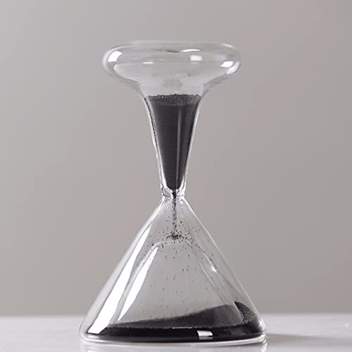 minuteur de Sable, Minuterie 1 Minute, Horloge de Sable, décorations Artisanales, sablier coloré, Largeur 10,3 cm, Hauteur 17 cm, for Les Amis/Amoureux/Parents Qui Aiment la Vie