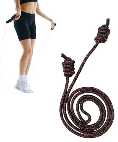 Sprungseil-Hochleistungs-Fitness-Flussseil | Trainingsausrüstung für einstellbare Geschwindigkeit für Erwachsene | Cardio Training Tool für Männer, Frauen, Zuhause, Fitnessstudio, Training im Freien,