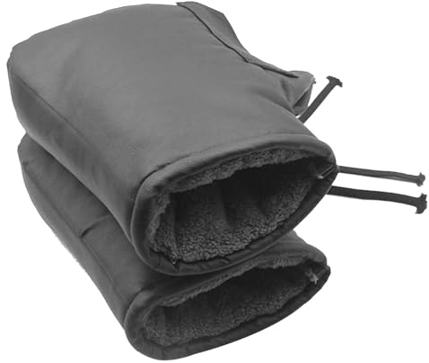 Guanti da manubrio per moto, elettrici, impermeabili, antivento, riscaldati, per ATV, per uomini, motociclisti, pendolari, equitazione, viaggi, avventure con clima freddo