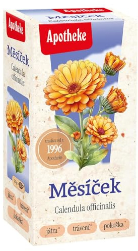 Apotheke Calendula Marigold Herbal Tea, 30g, 20 Tea Bags