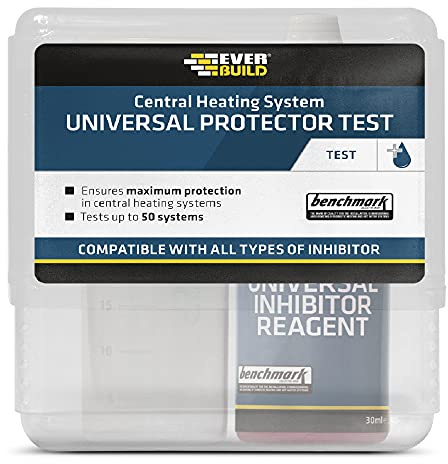 Everbuild Universal Protector Test Kit, Maximum Protection in Central Heating Systems, Suitable for Checking all Brands of Inhibitors