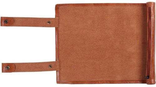 Würfelhalter polyedrisches Würfeltablett Rollmatte mit Reißverschluss Faltbare Aufbewahrung Würfeltablett Pu-Leder Scroll-Würfeltasche