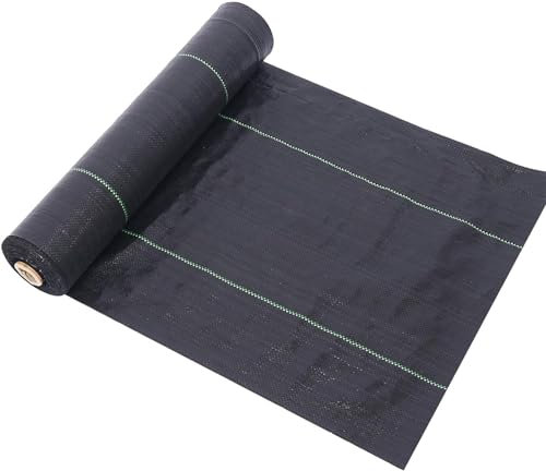 Coperture antigelo for piante, Protezione antigelo in pile da giardino, Membrana for il controllo delle erbacce Tessuto Resistente Copertura del terreno stabilizzata ai raggi UV for giardini, aiuole,