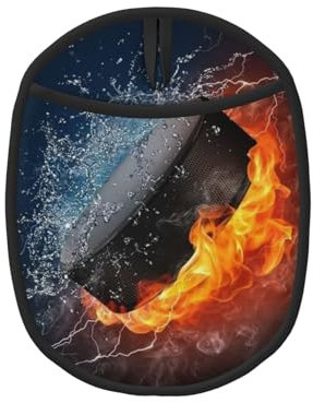 Feu de Hockey sur Glace, Maniques, maniques résistantes à la Chaleur, maniques de Cuisine en Silicone antidérapantes