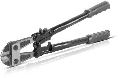 STAHLWERK Bolzenschneider 18 Chrom-Vanadium Profi-Bolzenschere | Stahlschneider | Mattenschneider | Baustahlschere | Metallschneider mit gehärteten Schneidbacken