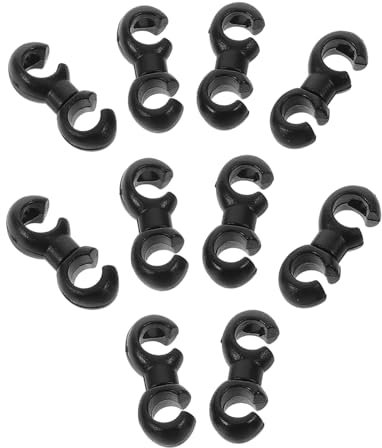 BESPORTBLE 10pcs Bike Cable Fixing Holder Cable Guide Buckle Clips Brake Line Holder for Mountain and Road Bicycles Clamps for Bike Transmission Line and Oil Pipes