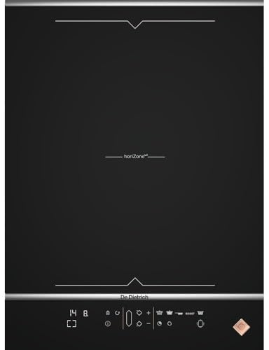 De Dietrich DPI7468XS, Plaque à induction Platinum, Black