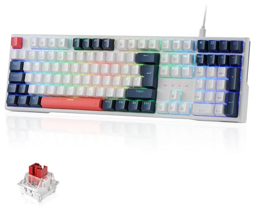 Redragon K668 Gaming Tastatur QWERTZ Kabelgebunden 105+4 Tasten