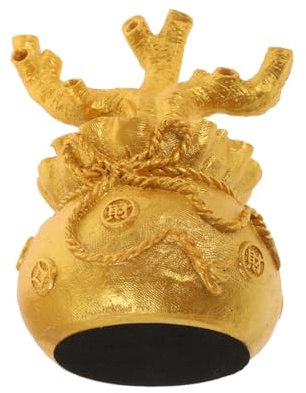FCXDMY Statua dell'albero dei Soldi Ornamento da Tavolo dell'albero dei Soldi in Resina Artigianale Ornamenti Unici per la Decorazione della casa