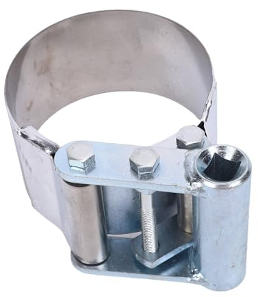 Jeffergarden Llave para Filtro de Aceite de Alta Resistencia, Herramienta de Extracción de Filtro de de Acero Inoxidable de 82 a 92 Mm con Accionamiento Cuadrado de 1/2 Pulgada para la