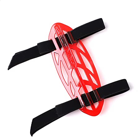Bogenschießen Armschutz Bogensport Übung und Jagd Zahnräder Schützen PC Material Unterarmschutz Armschoner (red)