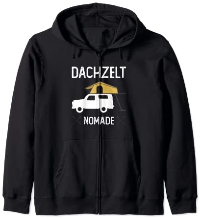 Dachzelt Nomade Naturbegeistert Camping Kapuzenjacke