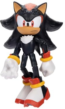 Sonic Prime – Action figure articolata e alta 13 cm di Shadow, con oltre 12 punti di articolazione ed estremamente dettagliata. Direttamente dalla serie Netflix! Per bambini e collezionisti