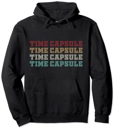 Superbe tenue composée de capsules temporelles Love History Sweat à Capuche
