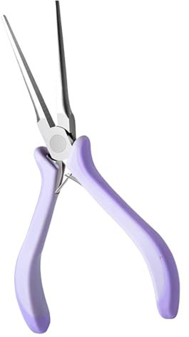 Pinza per unghie curve a C per punte in gel in acciaio inossidabile e clip per scolpire unghie manicure pedicure