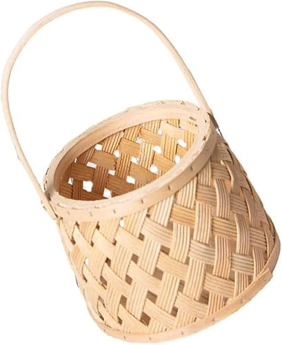 Eierkorb Zum Sammeln Gewebter Eier-Süßigkeitskorb Für Gartendekoration, Weiden-Rattan-Blumenkorb, Hochzeits-Blumenmädchenkörbe Eierkörbchen
