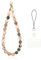 OFFCUP Dragonne de Téléphone Pierre Perlée, 1PCS Chaîne Téléphone Portable Charme De Téléphone, Anti-Perte Pierres Naturelles Longe de Téléphone, Bracelet Telephone avec Onglets Détachable (C)