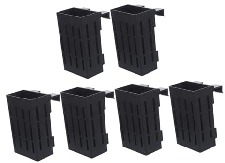 SEWOART 6pcs Hanging Aquatic Plant Holder Aquarium Plant Pots for Tank Decoration for Aquatic Landscape
