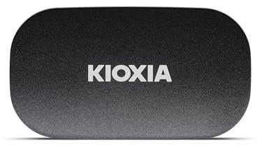 KIOXIA EXCERIA PLUS G2 Portable SSD – 1TB External Drive, USB 3.2 Gen 2, up to 1050MB/s Read & 1000MB/s Write – Compatible with Windows, macOS, iOS, Android, PS5, Xbox Series X/S