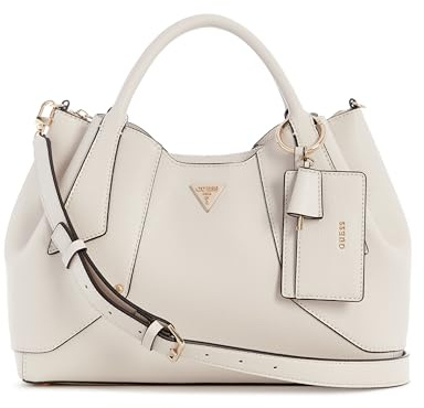 GUESS Darcy Girlfriend Satchel BLA - BLACK One Size