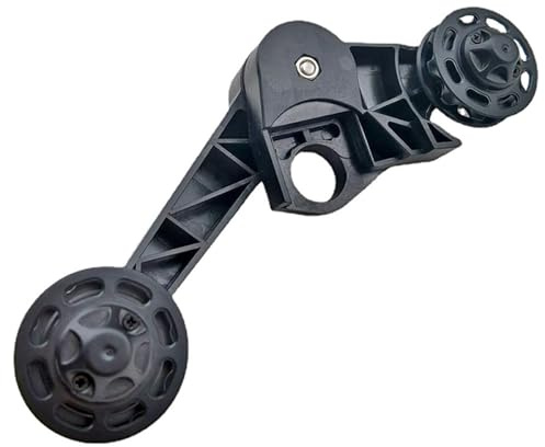 Wsdsgz Desviador trasero plegable para bicicleta, guía tensora de cadena de repuesto, estabilizador, desviador de bicicleta