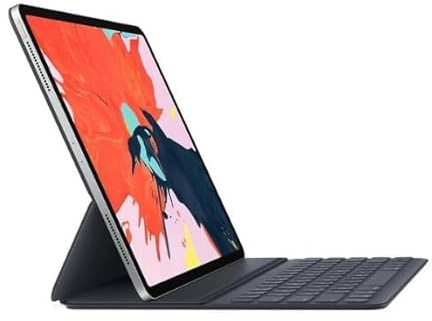Apple Smart Keyboard Folio (für iPad Pro 12,9-zoll 3-6 Gen, iPad Air 13-zoll M2, M3) (AZERTY Französisch) Schwarz (Generalüberholt)