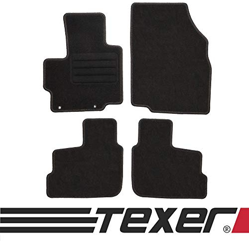 TEXER Textil Fußmatten Passend für Mitsubishi Space Star II Bj. 2014- Basic