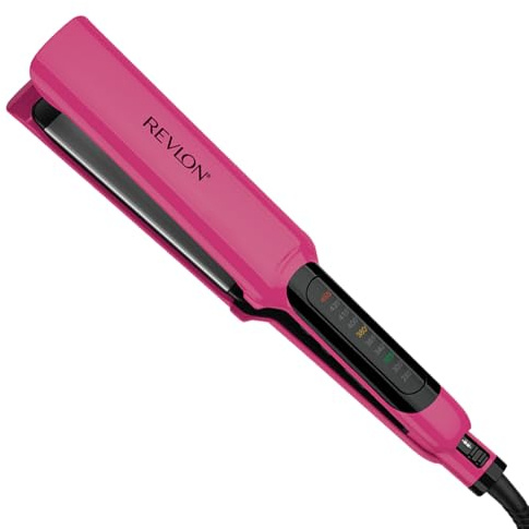 REVLON Smooth Brilliance Ceramic Extra Long Flat Iron, 1-1/2 inch