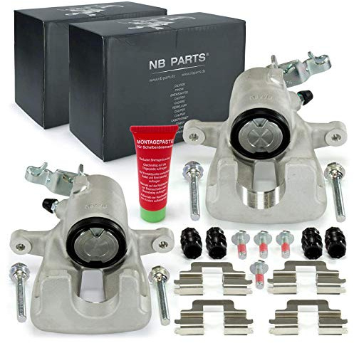 NB PARTS 2x Bremssattel hinten passend für Audi A3 8P TT Seat Altea Leon Skoda Yeti VW Golf Plus