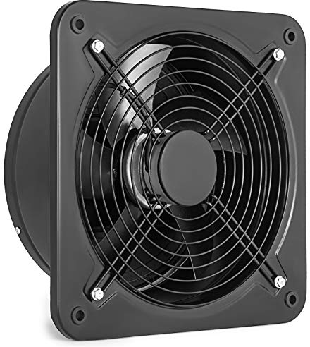 Mophorn Extractor de Aire 300mm 150W Extractor de Baño de Metal Completo, 2,800RPM Extracción de Aire, Volumen de Aire 2,850 m³ / h, Ventilador de Escape Alta Calidad Ruido 68dBA para Cocina y Baño