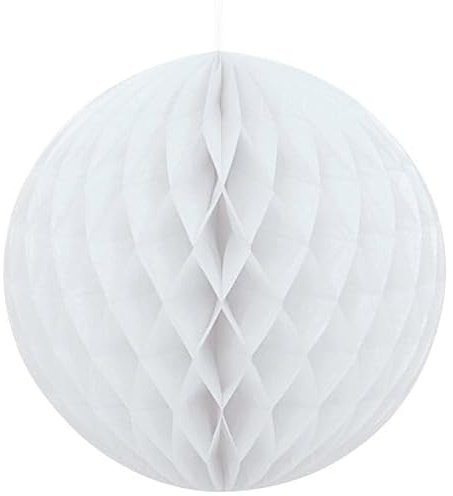 5 x Honeycomb/Wabenball weiß 35 cm