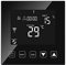 KETOTEK Smart Thermostat WiFi Black for Boiler 3A 220V with Dry Contact, Programmable Boiler Thermostat Controller Compatible with Alexa, Tuya/Smart Life App Control
