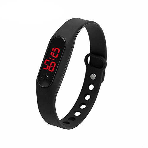 ARVALOLET Fitness Tracker Fitness Bracciale Unisex Sport Orologio da polso Casual Data Sport Bracciale Digitale Orologio Fitness Bracelet Pedometro