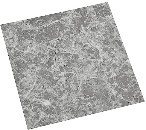 vidaXL 20x PVC Fliesen Selbstklebend Vinyl-Fliesen Vinylboden Bodenbelag Laminat Dielen Fußboden Laminatboden Fliese Bodenfliesen 1,86m² Betongrau