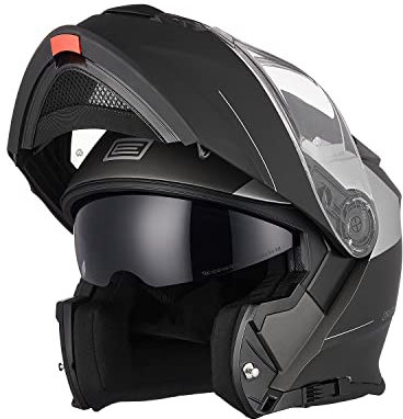 ORIGINE Motorradhelm Klapphelm Integralhelm ECE Mit Doppelvisier