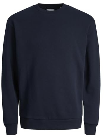 JACK & JONES Herren Maillot de survêtement Jjebradley Sweat Crew Noos Jnr, Navy Blazer, 140