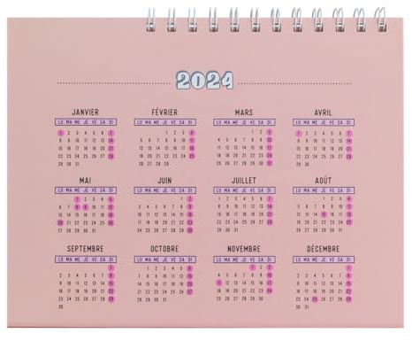 Mr.Wonderful - Tischkalender 2024 - Ich hoffe, dass du mir viele Überraschungen vorbehält(mehr Tage… 24x18x2