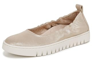 Vionic Uptown, Zapatos Tipo Ballet Mujer, Soft Gold Leather, 43 EU
