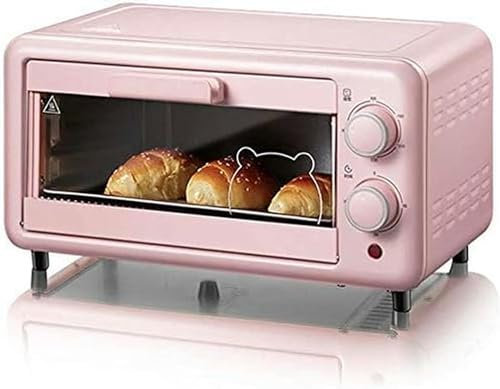BTURYT Mini Horno Eléctrico - Expansión Rosa 11L2 Capas Pequeño Horno Pequeño De Hoja Galvanizada Multifunción para El Hogar, Horno Tostador De 38.1x28.8x20.9cm