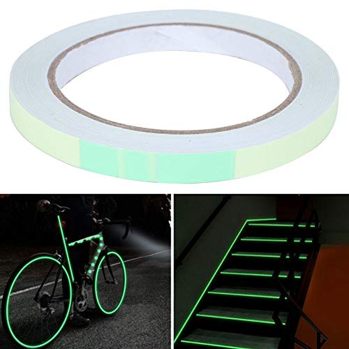 Ruban Lumineux 10 Mm X 10 M, Ruban Lumineux étanche Qui Brille dans Le Noir, Ruban Lumineux, Ruban Fluorescent, Ruban Adhésif Phosphorescent, Ruban Lumineux pour Scène, Escalier