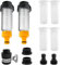 Wasserfilter Gartenschlauch, 2 Stück 3/4 Zoll Vorfilter Gartenpumpe mit 4 Filtereinsatz & 5 Schnelladapter, Wasser Vorfilter Wasserfilter Set für Hochdruckreiniger, Gartenpumpe, Wohnmobil