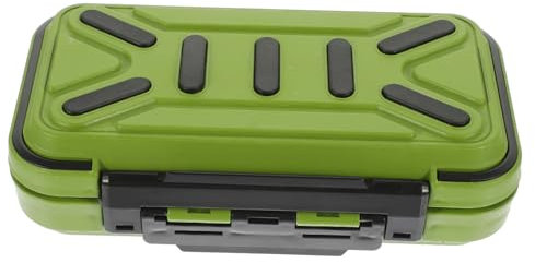 BESPORTBLE Multifunktionale Wasserdichte Angelzubehör Aufbewahrungsbox Aus Robustem Kunststoff Rutschfestes Design Praktischer Organizer Für Angelhaken Und Kleinteile Tragbar Und Einfach Zu r