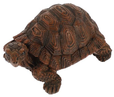 CANIGHT Dekorative Schildkrötenfigur Aus Harz Miniatur Gartenstatue Für Innen Und Außen Detailreiche Tierfigur Für Teich Und Garten-Dekoration Handgefertigt Und Langlebig