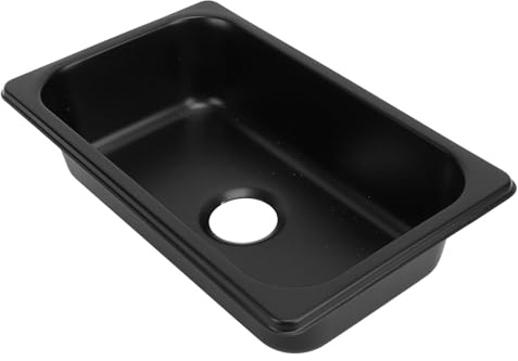 KIMISS Fregadero de Acero Inoxidable para Vehículos Recreativos, Lavabo de Mano, Fregadero de Acero Inoxidable 304 para Vehículos Recreativos, Barcos, Fregadero Rectangular para